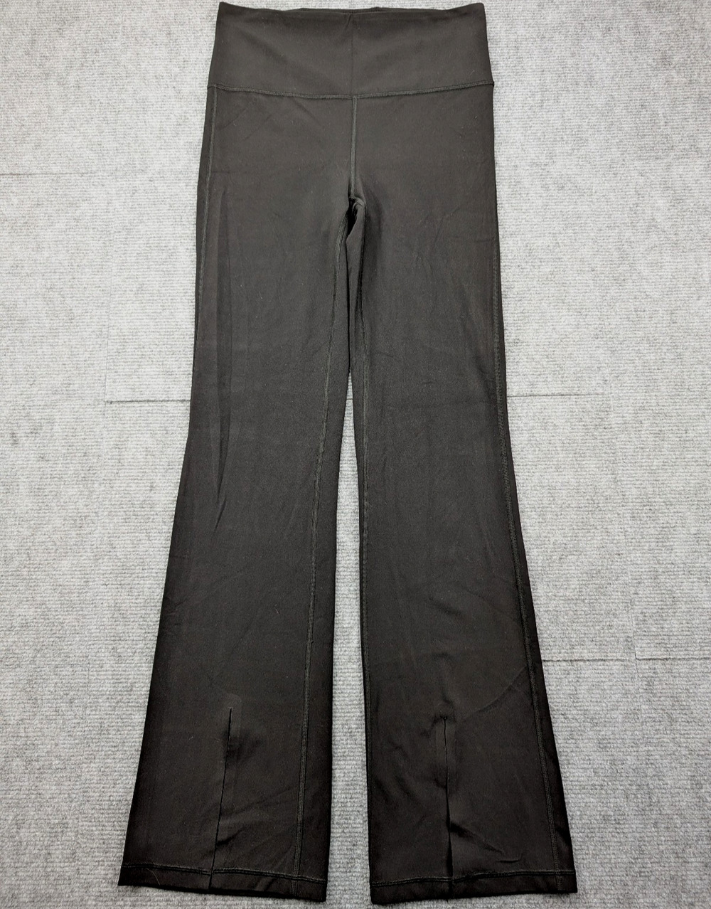 Athleta Elation Split Flare Pant Womens Medium Black Yoga Legging Athleisure